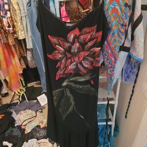 Hand painted dress